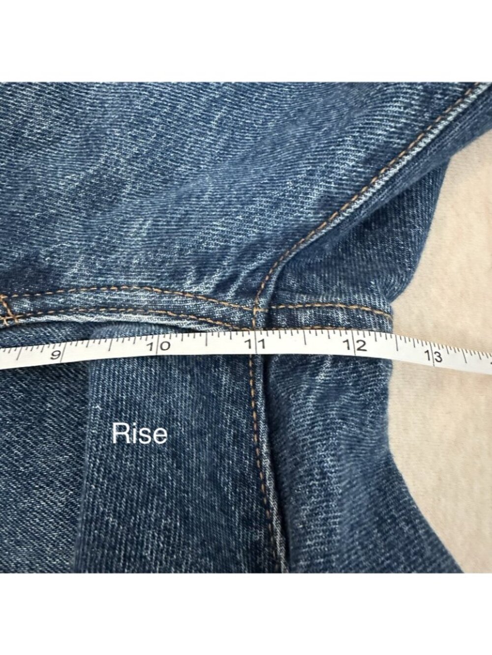 Levi’s 501 Jeans Women’s Size 28X32 Blue High Rise Button Fly Classic 12501-0421 - Picture 11 of 13